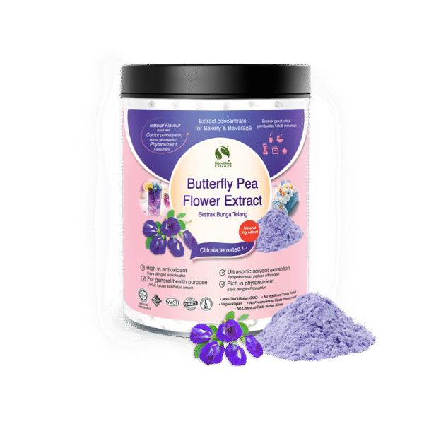 Butterfly Pea Flower (Clitoria ternatea L.) Standardized Extract Powder
