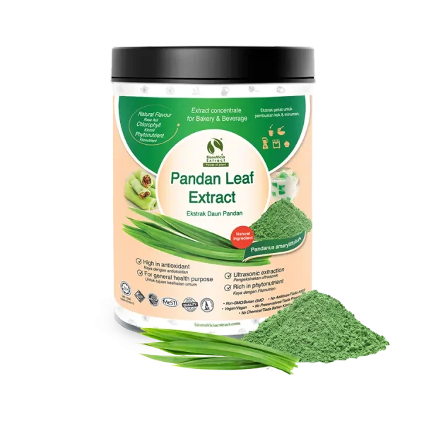 Pandan Leaf (Pandanus amaryllifolius) Standardized Extract Powder
