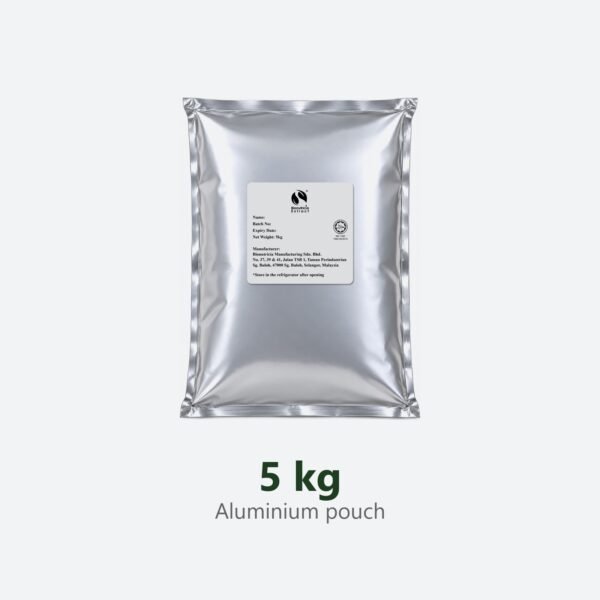 Pandan leaf extract powder 5kg aluminium pouch