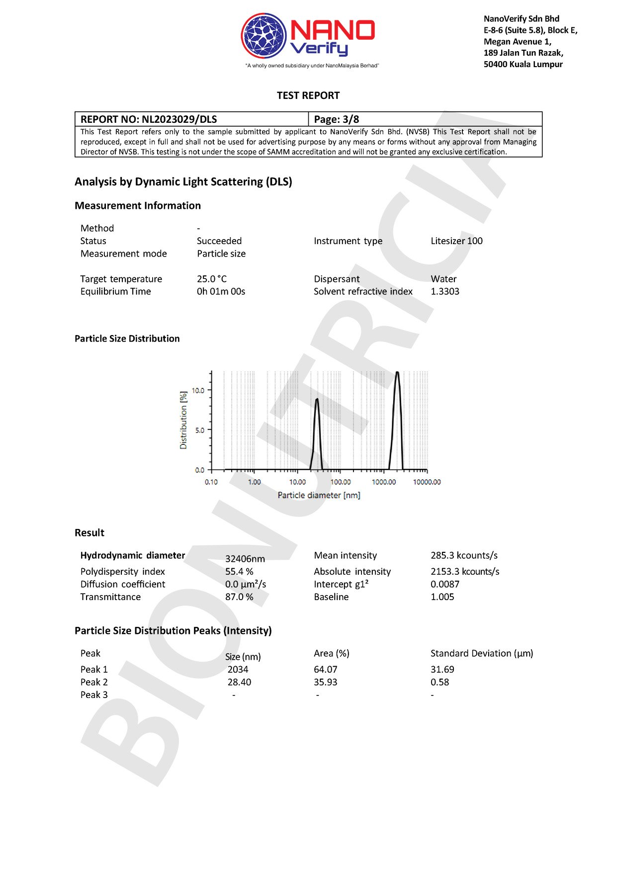 NanoVerify_Test-Report_DLS_Biolypo-B-Complex_Page-3