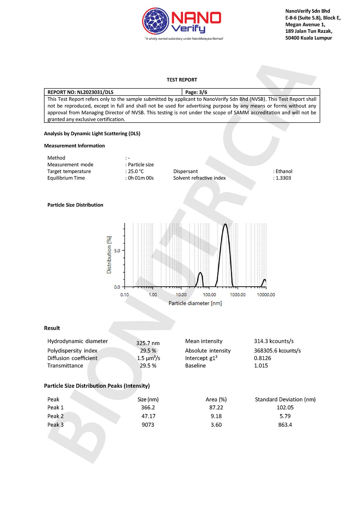 NanoVerify_Test-Report_DLS_Biolypo-C_Page-3