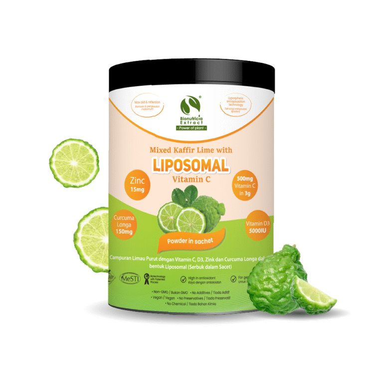 Liposomal Vitamin C Kaffir lime Papercan Mockup with Ingredient-01