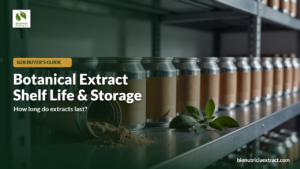 Botanical extract shelf life and storage guide featured image
