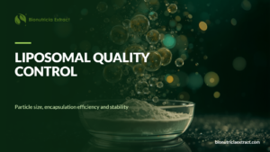 Liposomal quality control: particle size, encapsulation efficiency and stability