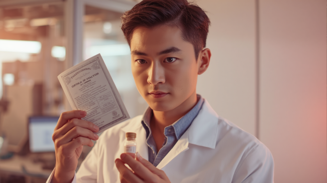 Botanical extract pesticide MRL testing card 7