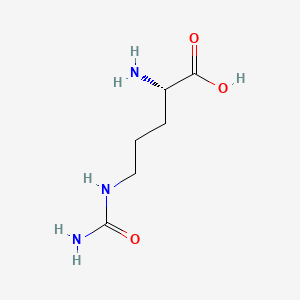 Chemical structure of L-citrulline