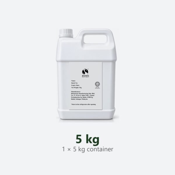 Bulk extract liquid concentrate 5kg container