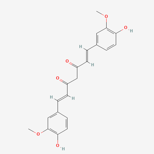 Curcumin chemical structure diagram