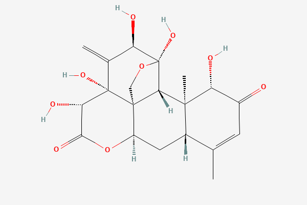 Chemical structure of eurycomanone, the marker quassinoid in Eurycoma longifolia (Tongkat Ali) extract