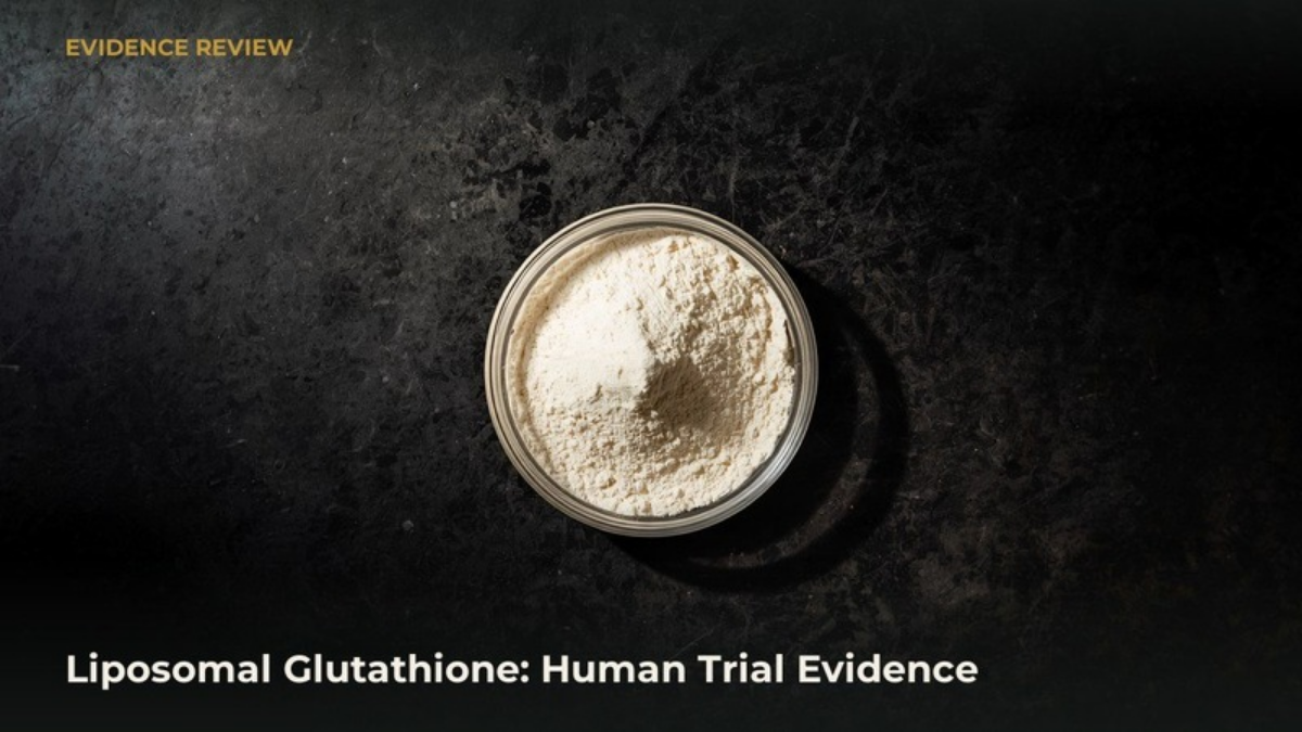 Liposomal glutathione powder, a phospholipid-carried L-glutathione ingredient
