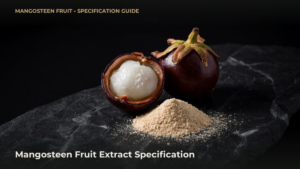 Mangosteen fruit (Garcinia mangostana) extract powder
