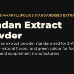 Pandan leaf extract powder bulk ingredient for food and beverage manufacturers